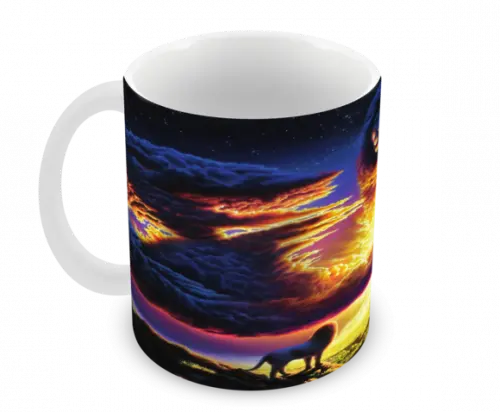 Caneca Polímero o Rei Leão Personalizada
