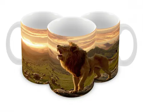 Caneca Polímero o Rei Leão Personalizada