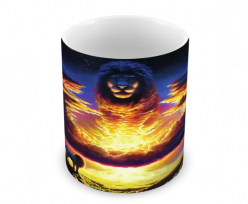 Caneca Polímero o Rei Leão Personalizada