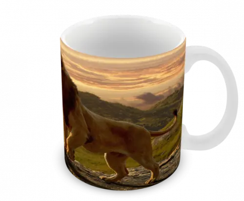 Caneca Polímero o Rei Leão Personalizada