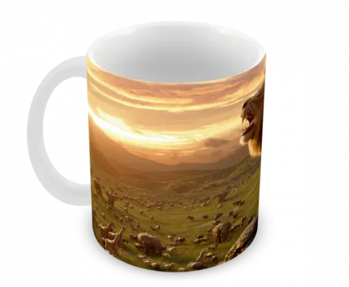 Caneca Polímero o Rei Leão Personalizada