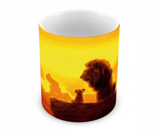 Caneca Polímero o Rei Leão Personalizada