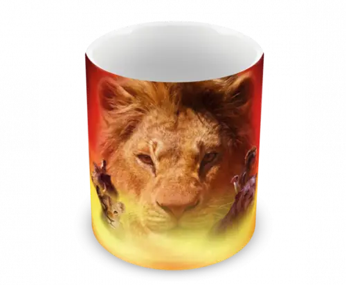 Caneca Polímero o Rei Leão Personalizada