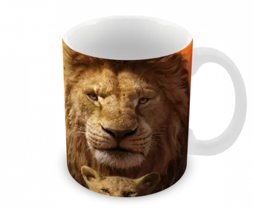 Caneca Polímero o Rei Leão Personalizada
