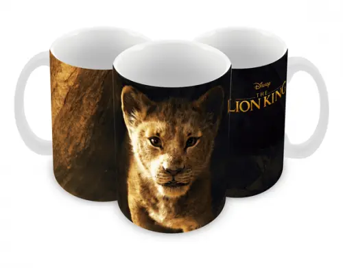 Caneca Polímero o Rei Leão Personalizada