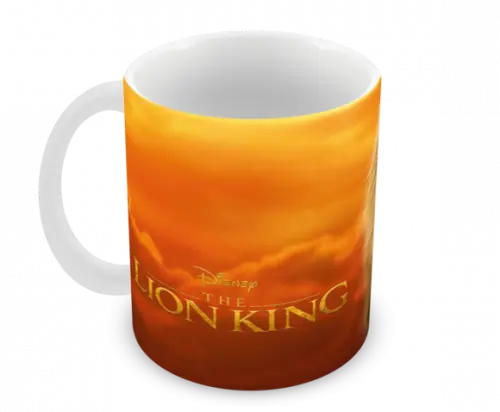 Caneca Polímero o Rei Leão Personalizada