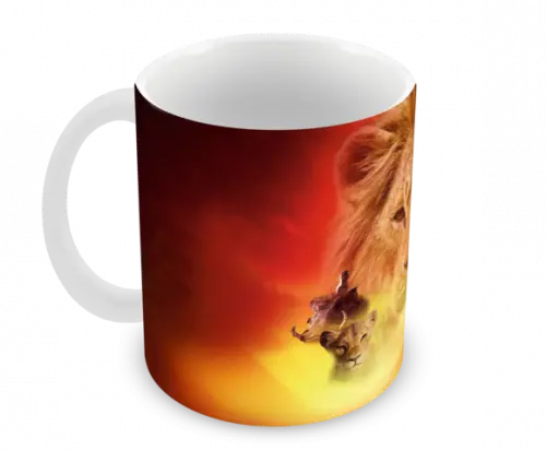 Caneca Polímero o Rei Leão Personalizada
