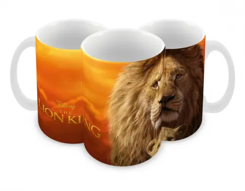 Caneca Polímero o Rei Leão Personalizada