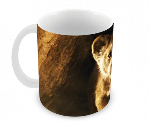 Caneca Polímero o Rei Leão Personalizada