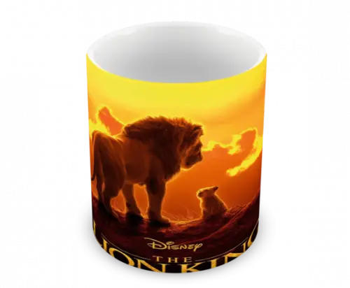Caneca Polímero o Rei Leão Personalizada