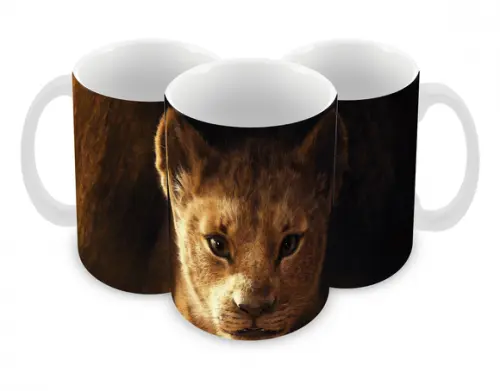 Caneca Polímero o Rei Leão Personalizada
