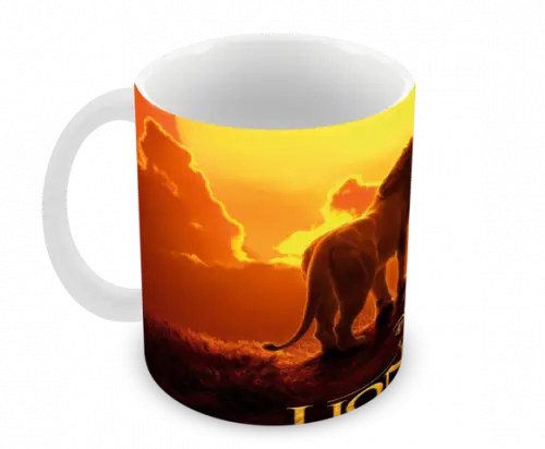 Caneca Polímero o Rei Leão Personalizada