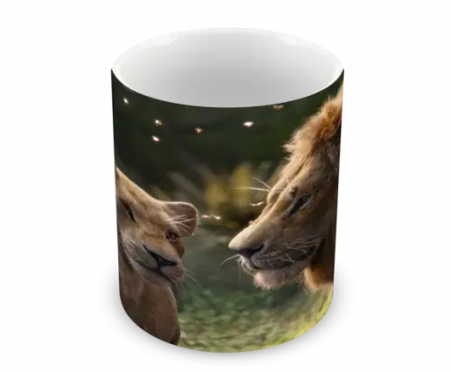 Caneca Polímero o Rei Leão Personalizada