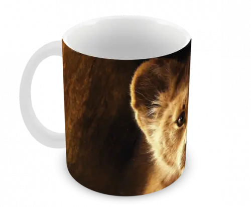 Caneca Polímero o Rei Leão Personalizada
