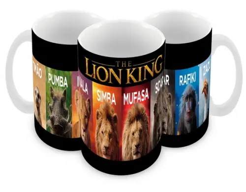 Caneca Polímero o Rei Leão Personalizada