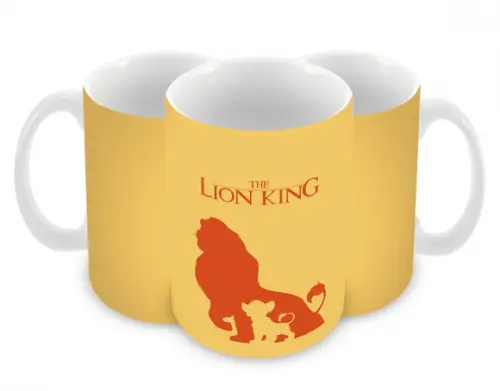 Caneca Polímero o Rei Leão Personalizada