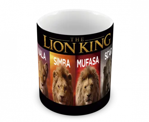 Caneca Polímero o Rei Leão Personalizada