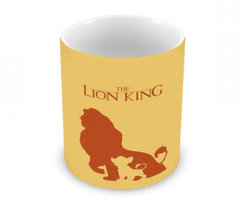 Caneca Polímero o Rei Leão Personalizada