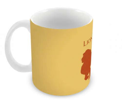 Caneca Polímero o Rei Leão Personalizada