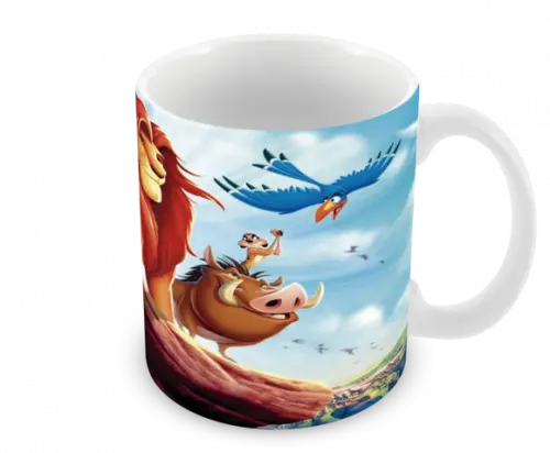 Caneca Polímero o Rei Leão Personalizada