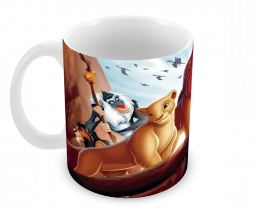 Caneca Polímero o Rei Leão Personalizada