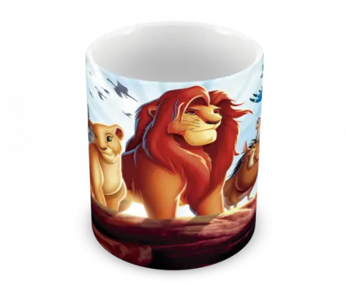 Caneca Polímero o Rei Leão Personalizada