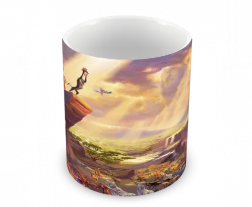 Caneca Polímero o Rei Leão Personalizada