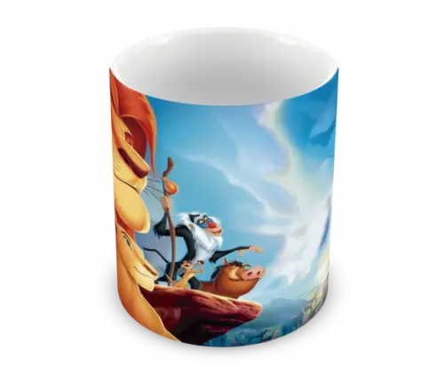 Caneca Polímero o Rei Leão Personalizada