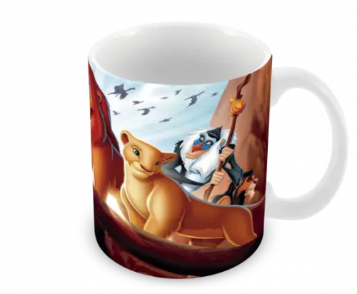 Caneca Polímero o Rei Leão Personalizada