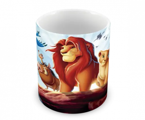 Caneca Polímero o Rei Leão Personalizada