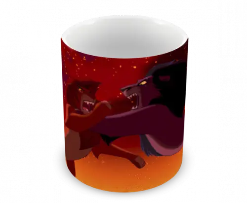 Caneca Polímero o Rei Leão Personalizada