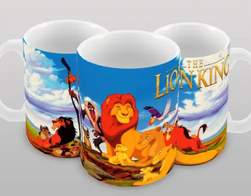 Caneca Polímero o Rei Leão Personalizada