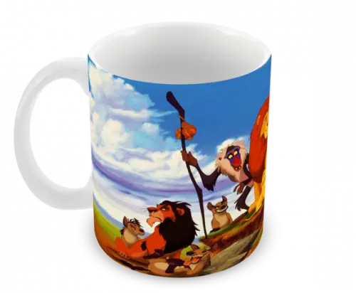 Caneca Polímero o Rei Leão Personalizada