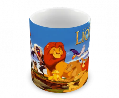 Caneca Polímero o Rei Leão Personalizada