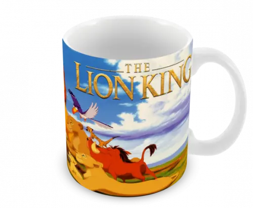 Caneca Polímero o Rei Leão Personalizada