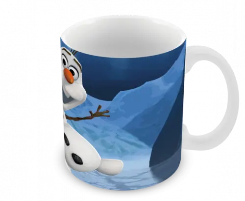 Caneca Polímero Olaf Frozen Personalizada
