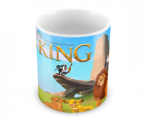 Caneca Polímero o Rei Leão Personalizada