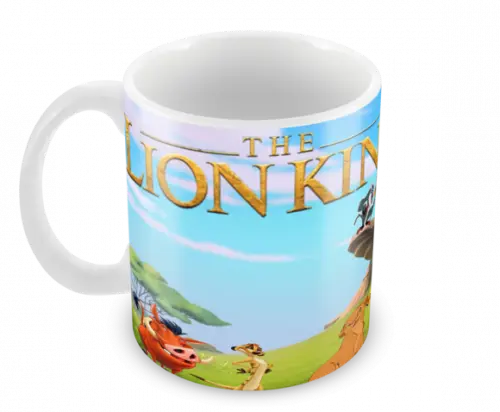 Caneca Polímero o Rei Leão Personalizada
