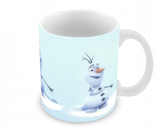 Caneca Polímero Olaf Frozen Personalizada