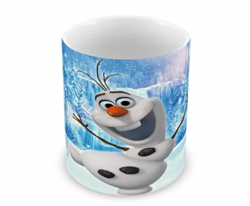 Caneca Polímero Olaf Frozen Personalizada