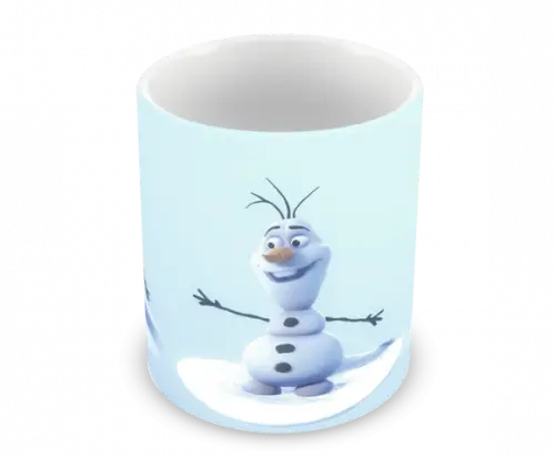 Caneca Polímero Olaf Frozen Personalizada