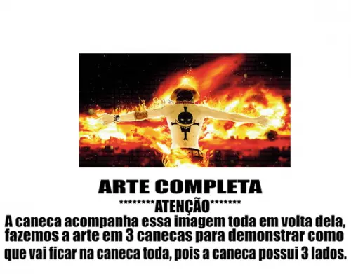 Caneca Polímero One Piece Ace Personalizada