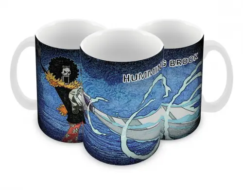 Caneca Polímero One Piece Brook Personalizada