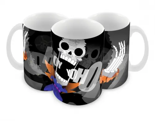 Caneca Polímero One Piece Brook Personalizada