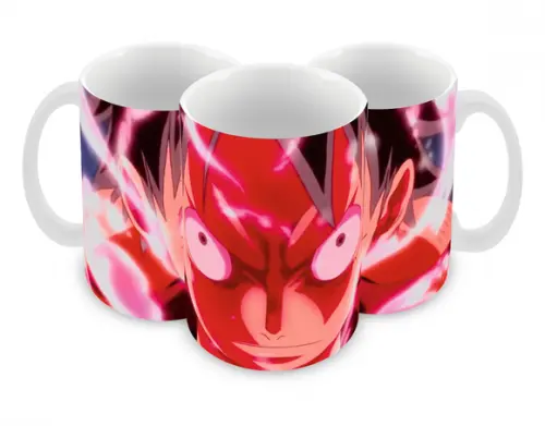 Caneca Polímero One Piece Luffy Personalizada