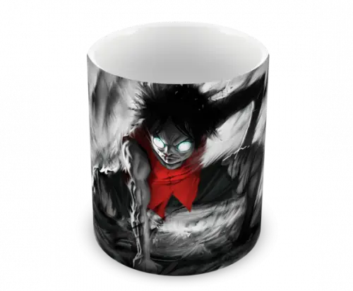 Caneca Polímero One Piece Luffy Personalizada