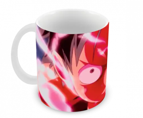 Caneca Polímero One Piece Luffy Personalizada