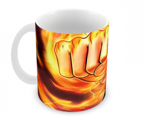 Caneca Polímero One Piece Luffy Personalizada