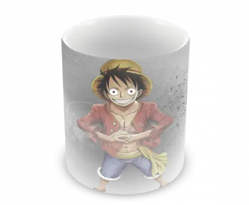 Caneca Polímero One Piece Luffy Personalizada
