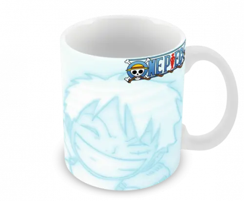 Caneca Polímero One Piece Luffy Personalizada